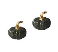2 Pack Decorazioni Per Il Piccole Statuine Di Zucca Mini Figurine