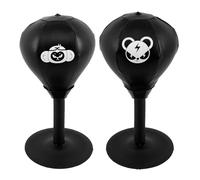 2 Pack Desktop Punching Bag - Stable Fast Rebound Boxing Toy | Boxing Bag with Suction Cup | Inflatable Fun Punch Rage Bags | Boxings Bags Speed Ball for Stress Relief for Kids, Teenagers and Adults