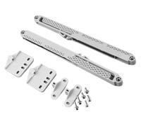 2 Pack Drawer Damper Soft Close Cabinet Automatic Closing System for Kitchen Bathroom Sliding Drawers 25kg Capacity Grey Plastic