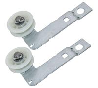 2-Pack Dryer Idler Pulley with Bracket Assembly per Amana NED NGD YNED Series