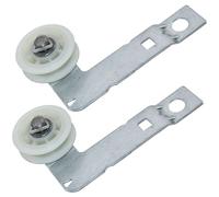 2-Pack Dryer Idler Pulley with Bracket Assembly per Amana NED NGD YNED Series