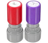 2-Pack Fake Stamp | Self-Inking Prank Toy Black