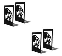 2 Pack Ferma Libri Decorativi Fermalibri in Metallo Titolare Del Libro