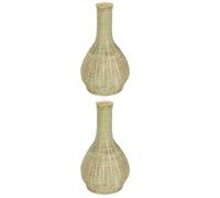 2 Pack Fioriera Intrecciata Contenitore Per Composizioni Floreali