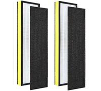 2-Pack FLT4825 True HEPA Filtro purificatore d'aria di ricambio compatibile con GermGuardian AC4300BPTCA, AC4900CA, AC4825, AC4825DLX, AC4850PT, CDAP4500BCA, CDAP4500WCA PureGuardian AP2200CA