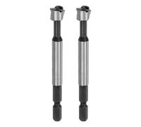 2-Pack Forstner Drill Bit, 15/32" (12mm) Punta Esagonale Per Cerniere