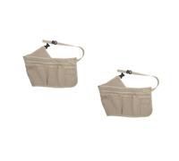2 Pack Grembiule Da Officina Con Tasche Porta Attrezzi Lavoro All'aperto