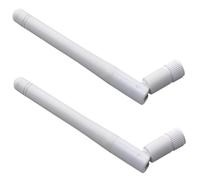 2-Pack HQRP 2.4-2.5Ghz RP-SMA Wi-Fi Antenna Booster WLAN per Dlink Dir Dwl Serie