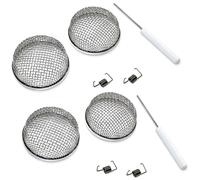 2-Pack HQRP 2.8 " Rv Fornace Sfiato Cover Aviatore Bug Schermo per Camco 42141