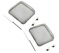 2-Pack HQRP 4.5 " x Rv Fornace Acqua Scalda Batteria Sfiato Cover Roditore