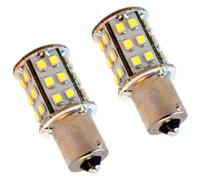 2-Pack HQRP BA15s 30-SMD LED Lampadina per 1141 1156 Coachmen Apex Rv Indicatore