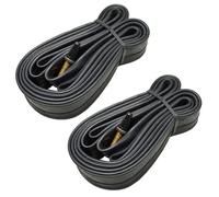 2-Pack HQRP Bicicletta Pneumatici Interno Tubo 700c X 28/38C Presta (Francese)