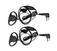 2-Pack HQRP D Forma Auricolare Cuffie Per Motorola CLS1110 CP100 MV11 SV10
