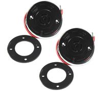 2-Pack HQRP Fotocellula Luce Sensore 3 Perni Recipiente Guarnizione per Esterno