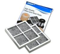 2-Pack HQRP Fresco Filtro Aria per LG Lfx Lmx Ls Serie Frigoriferi ADQ73334003
