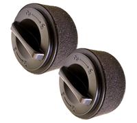 2-Pack HQRP Interno Circolare Filtro per Bissell 23T7 Series Aspirapolveri