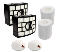2-Pack HQRP Kit Filtro ( 2X Hepa + 2X Schiuma & Feltro) Per Shark Rotatore NV755