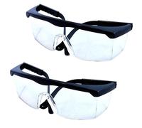 2-Pack HQRP Occhiali di Sicurezza UV Protettivi per Tiro, Gun Gamma, Racquetball