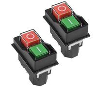 2-Pack HQRP On-Off Magnetico Interruttore per Kedu KJD17, Polvere Collector Sega