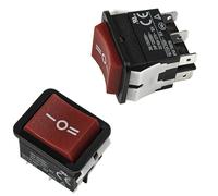 2-Pack HQRP On-Off-On Potenza Interruttore per Kedu HY12-9-5 Combo Tornio Tools