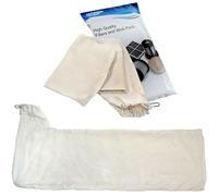 2-Pack HQRP Polvere Collettore Borsa Filo Supporto Telaio per Dewalt 10 "