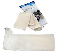 2-Pack HQRP Polvere Collettore Borsa Filo Telaio per 10 " Tablesaws Con 2.5 "