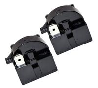 2-Pack HQRP QP2-4R7 4.7 Ohm 3Pin PTC Start Relay per Danby Compatto Frigoriferi