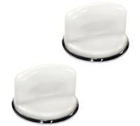 2-Pack HQRP Rondella Timer Controllo Manopola Per Ge WH01X10310 AP3994965