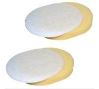 2-Pack HQRP Schiuma & Feltro Kit Filtro Per Shark Navigatore Nv UV Vuoto Serie