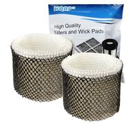2-Pack HQRP Stoppino Filtro per Duracraft D88 DH888 DCM200 DCM891B DH890 DH891