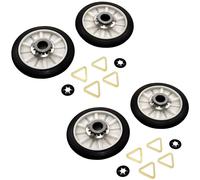 2-Pack HQRP Tamburo Asciugatrice Supporto Kit Rullo Per Kenmore 349241T