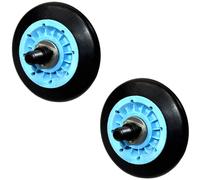 2-Pack HQRP Tamburo Asciugatrice Supporto Kit Rullo per Samsung DC97-16782A /