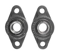 2-Pack HQRP UCFL205-16 2-Bolt Flangia Montaggio Blocco Cuscinetto 1-inch Foro