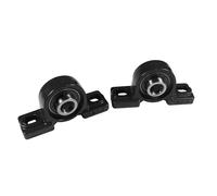 2-Pack HQRP UCP204-12 2-Bolt Cuscino Blocco Cuscinetto 3/4-inch Foro, Solido