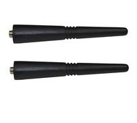 2-Pack HQRP Uhf Antenne per Motorola CP150 CP160 CP190 CP200 CT150 CT250 CT450