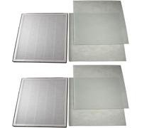 2-Pack HQRP Vital 100 Filtro di Ricambio per Levoit 100 Aria Purificatore 100-RF