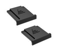 2 Pack JJC Hot Shoe Cover per Fujifilm X-M5 / X-Half X-HF1 XS20 XH2 XH2s XH1 XT5 XT4 XT3 XT2 XT1 XE4 XT30 XT30II XT20 XT10 X100VI X100V X100F GFX100RF GFX100SII GFX100S GFX100 GFX50S Nero