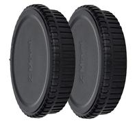 (2 Pack) JJC Lens Posteriore Cap + Tappo Corpo per Nikon ZR Z9 Z8 Z7 Z7II Z6 Z6II Z5 Z50 Z30 Zf Zfc Fotocamera Mirrorless e Obiettivo Z