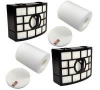 2-Pack Kit Filtro ( 2X Hepa + 2X Schiuma & Feltro) per Shark