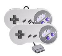 2 Pack kiwitatá SNES Remote Wired Gamepad Controller Compatibile con originale SNES Console Super Entertainment Game System