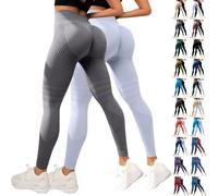 2 Pack Leggings Vivacerpo Anticellulite 3D Anticellulite Cellumove Viva Corpo Leggings Anticellulite Vivacuerpofit Cellulite Compressione 3D Pantaloni Sportivi Yoga Leggings Sportivi Senza Cuciture