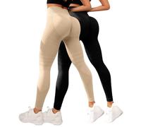 2 Pack Leggins 3D Anticellulite Donna,solenao Leggins 3D Compressione Graduata Push Up - Solenao Leggings Anti Cellulite -Lipedema Sculpture Leggings Sportivi Anticellulite Guam Sportivo