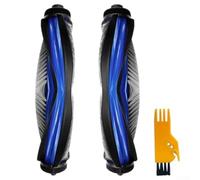 2-Pack Main Roller Brush for per ecovacs per deebot per t50 Pro | 2-pack value set, fits per t50 Pro, fiber bristles, efficient dirt pickup, easy snap-in install