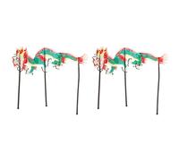 2 Pack Marionette Da Dita Giocattolo Cinese Delle Ombre Fatto Mano