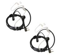 2-Pack Microfono A Filo HQRP PTT Per Baofeng BF-888, BF-888S, BF-999, BF-999S