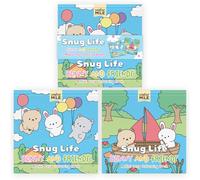 2 Pack Mini Colouring Book Snug Life Cosy Colouring Bunny and Friends
