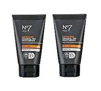 (2 Pack) No7 Men Energising Moisturiser SPF 15 x 50 ml & Energising Gradual tan Moisturiser SPF 15 x 50 ml