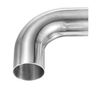 2-Pack OD 1.8 Inch 90 Degree Mandrel Bend Elbow, Spessore 1.5 mm Altezza 105 mm