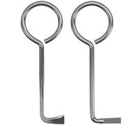 2 Pack of Universal Lock Keys Designed for Easy Access to Most Door Locks Locksmith Tool for Colorful Beard Lock Opener