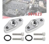 2 Pack Oil Pressure Sensor Adapter Plate M16 x 1.5 551623 Per Chevy LS